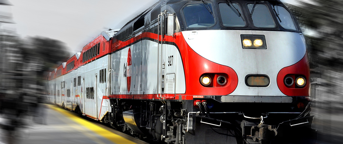 Slide caltrain